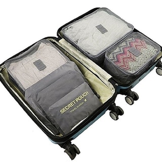 suitcase storage cubes