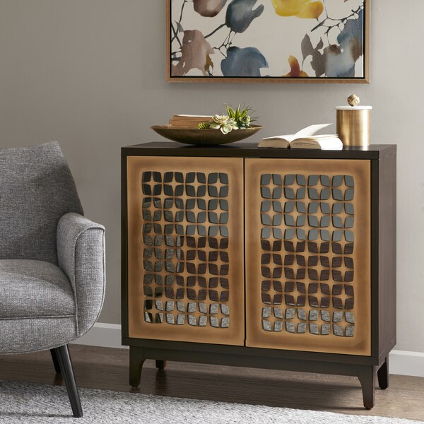 Madison Park Misbro Brown Wood 2-door Cabinet