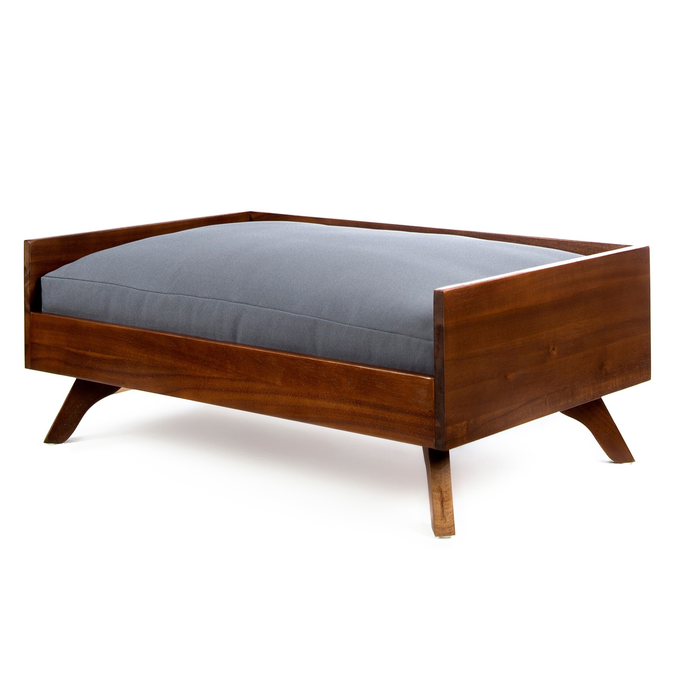 Doran Mid Century Rectangle Acacia Wood Dog Bed By Christopher Knight Home N A Doran Mid Century Rectangle Acacia Wood Dog Bed By Christopher Knight Home N A
