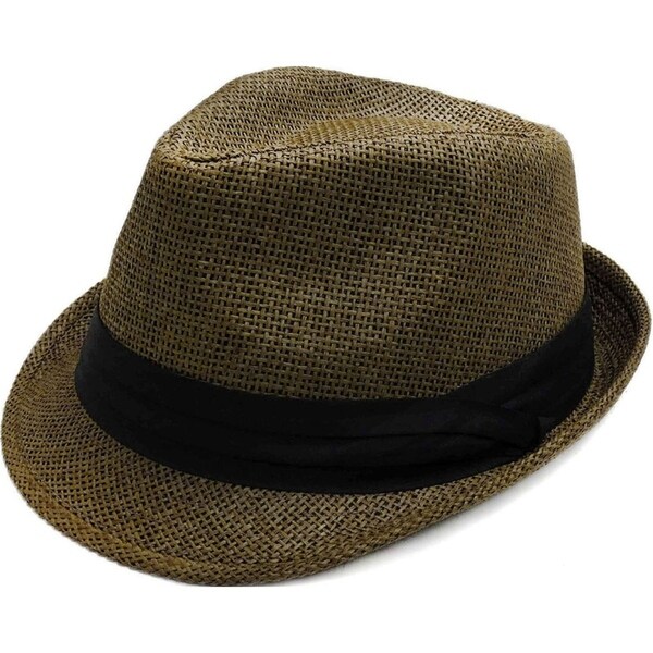 Panama Hats /& Straw Hats Hats for Men /& Women WESTEND Unisex Summer Short Brim Fedora