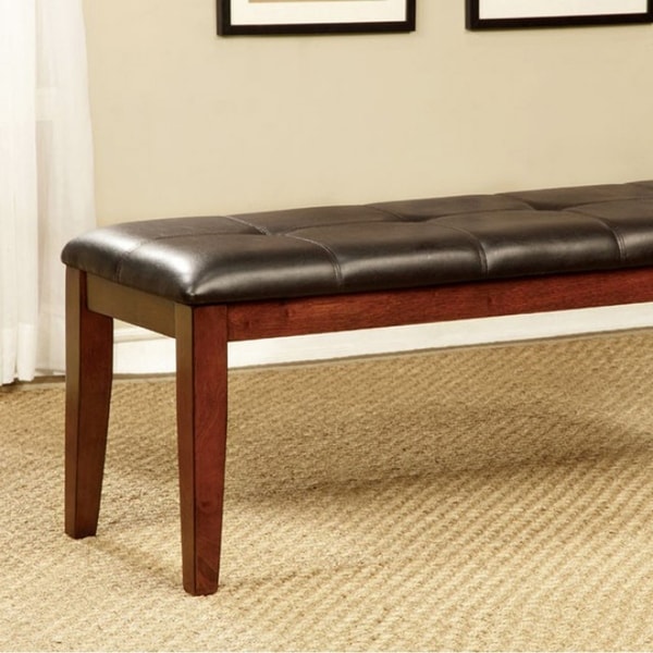 Foxville Transitional Bench, Cherry