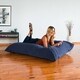 Jaxx Floor Pillow Bean Bag Lounger with Chenille Cover - Thumbnail 12