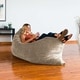 Jaxx Floor Pillow Bean Bag Lounger with Chenille Cover - Thumbnail 15
