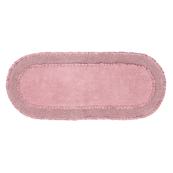 Solid Blush Bath Mat