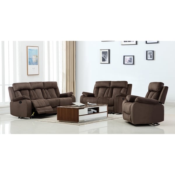 Shop GU Industries iMicrofiberi Fabric Upholstered 3 Piece 