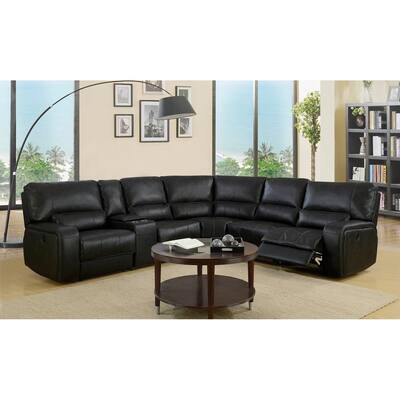 Buy Black Leather Sectional Sofas Online At Overstock Our