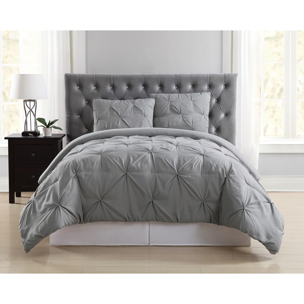 Truly Soft Pinch Pleat Solid 3 Piece 