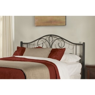 Providence Antique Bronze Metal Full/Queen Headboard Bed With 