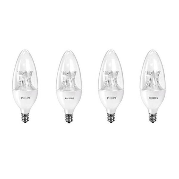 Shop Philips Led Decorative Candle Chandelier Bulb With Warm Glow