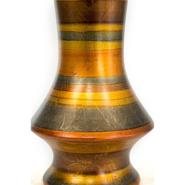 Shop Heather Ann Creations Stripes Decorative Ceramic Floor Vase