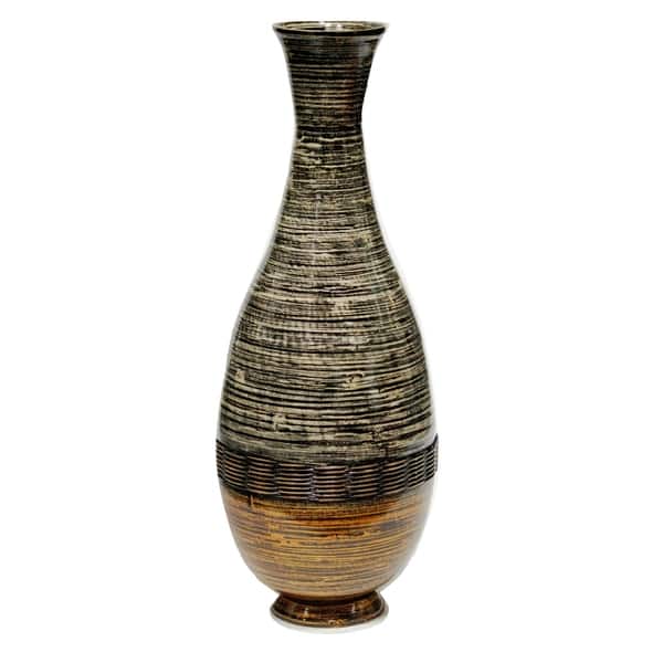 Shop Heather Ann Creations Lila 27 Spun Bamboo Floor Vase On