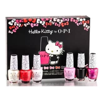 Opi Nail Polish For Less Opi Hello Kitty 6 Piece Collector S Edition Nail Polish Set