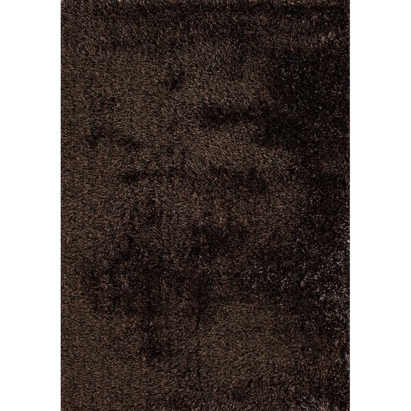 Lexi Shag Bronze & Black Area Rug 6.6 x 9.6 - 6'6"x9'6"x2"