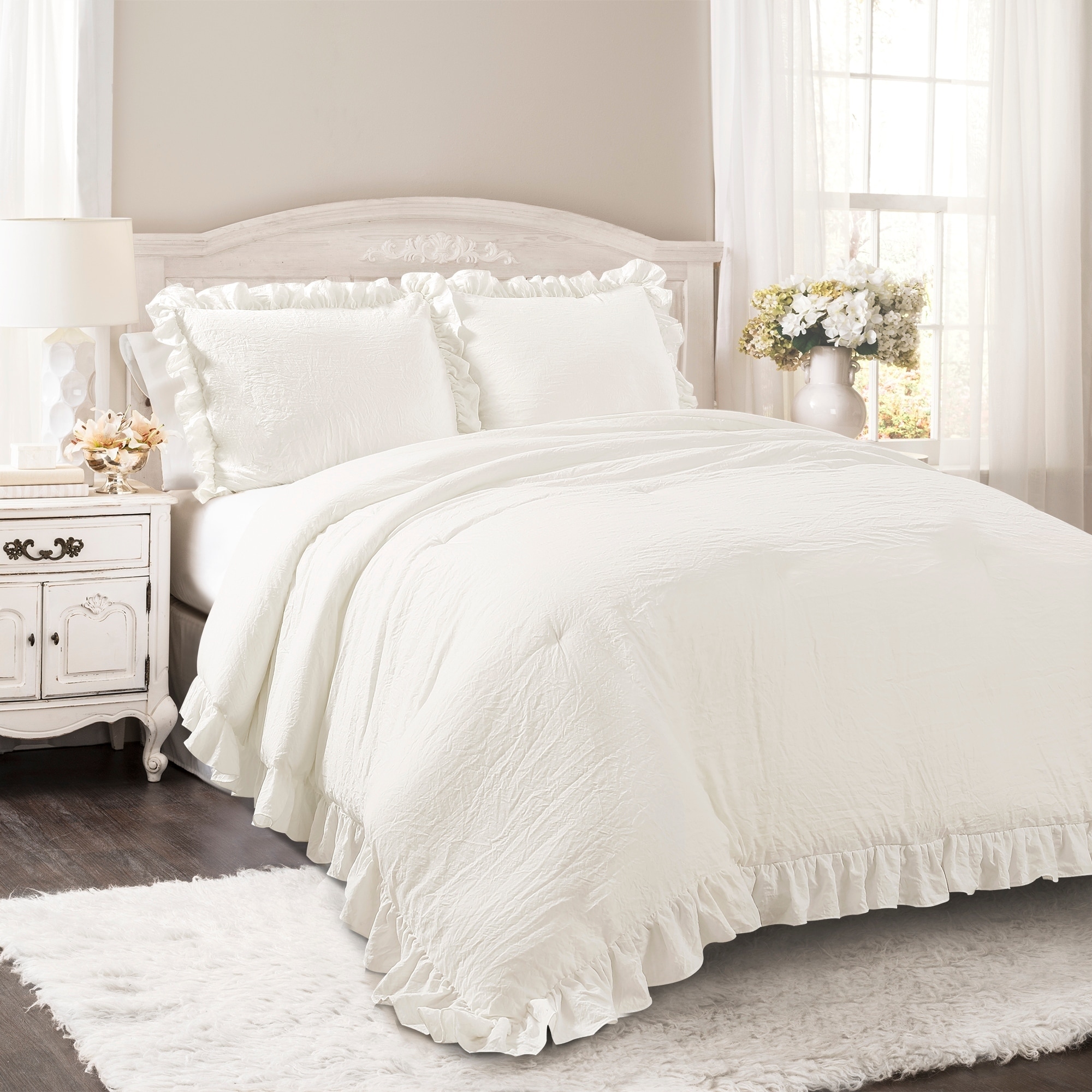Lush Decor Reyna 3 Piece Comforter Set Free Shipping On Lush Decor Reyna 3 Piece Comforter Set