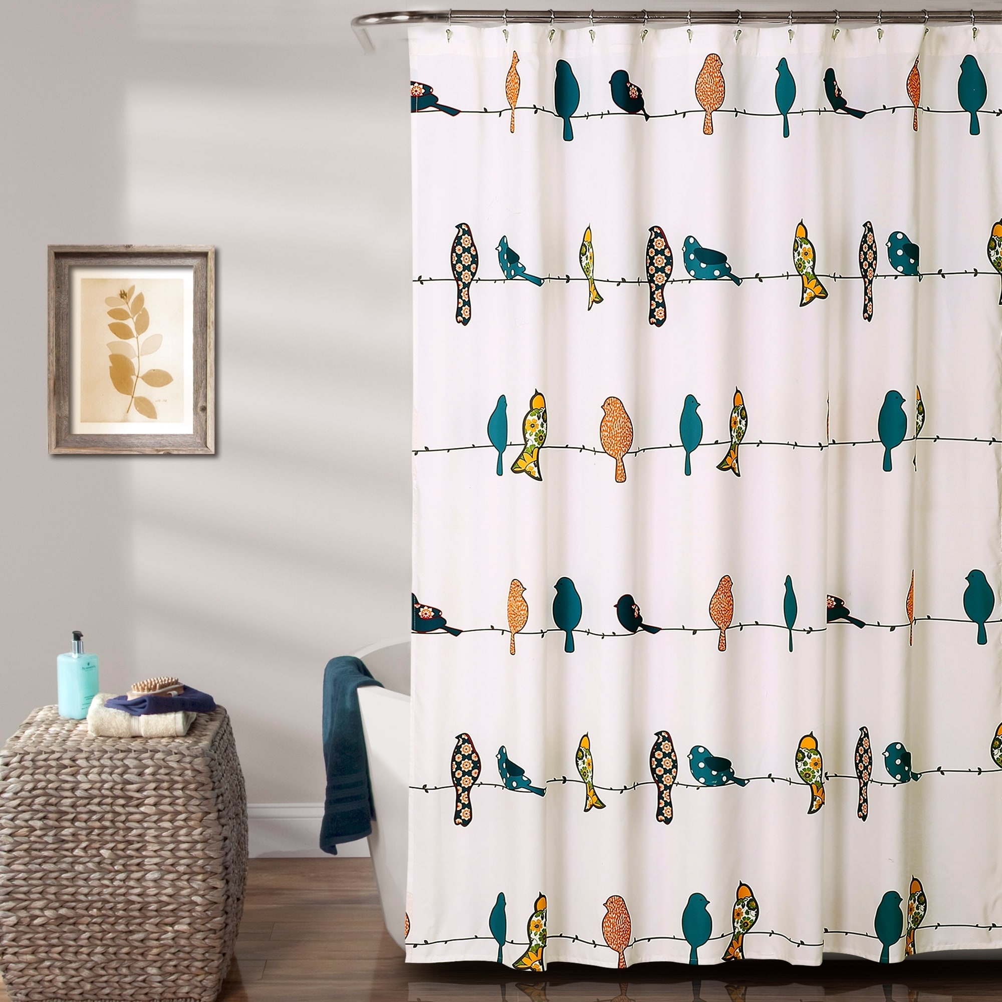 Green Frog King Fabric Shower Curtain Sets Bathroom Decor with Hooks 72 x  72