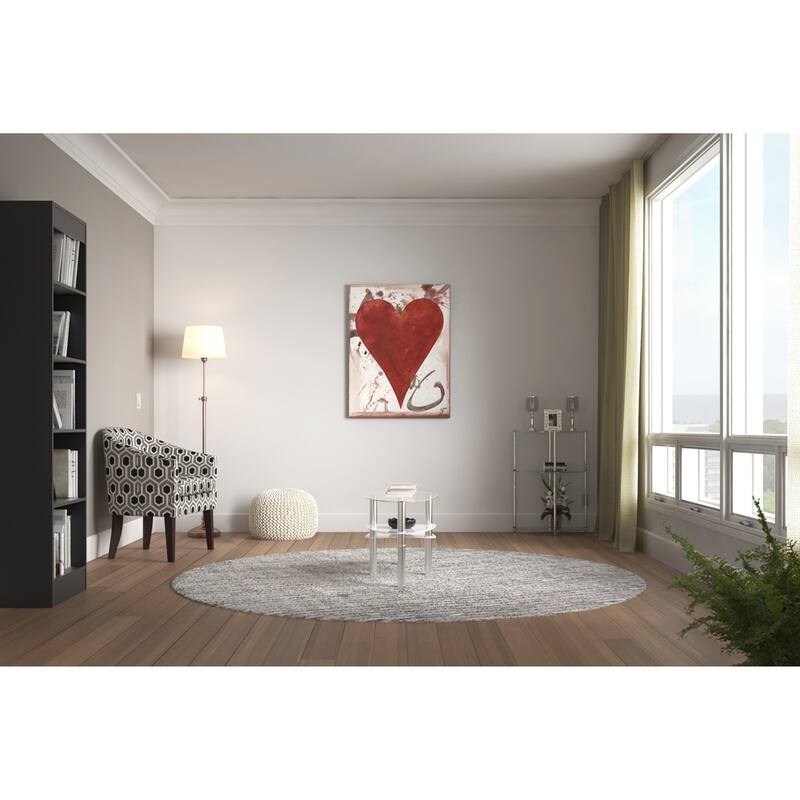 Porch & Den Zane Heartwork Cameryn Canvas Art