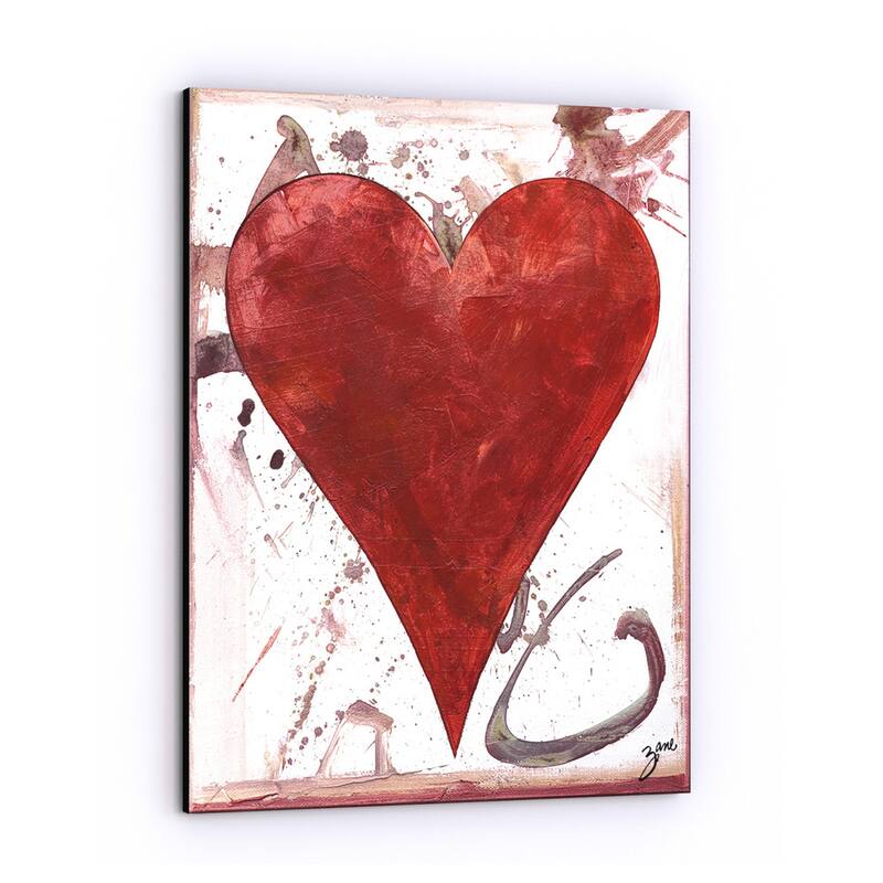 Porch & Den Zane Heartwork Cameryn Canvas Art