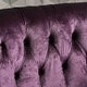 preview thumbnail 10 of 16, Milani Velvet Tufted Scroll Arm Loveseat by Christopher Knight Home