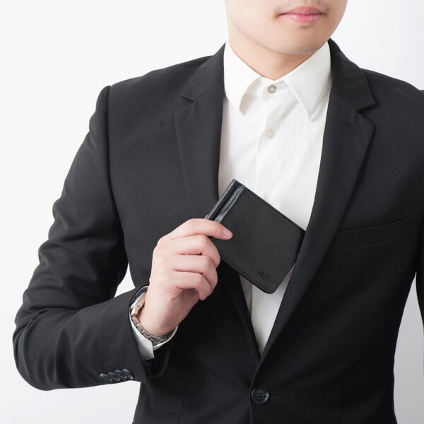 male business card holder