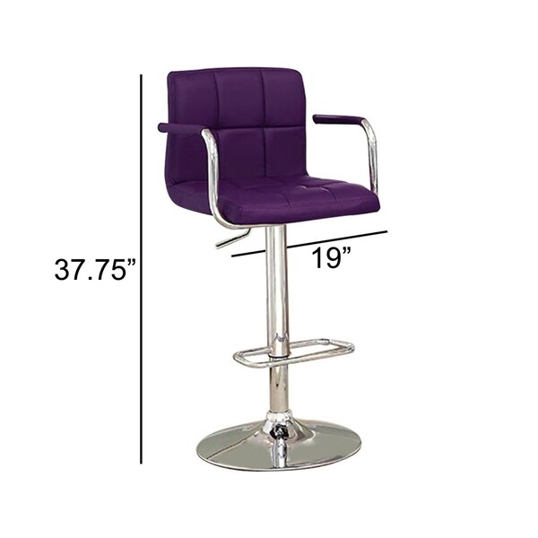 purple stool