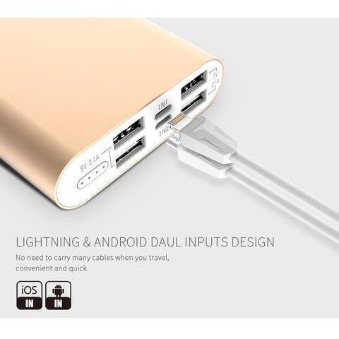 Power Bank Charger >> Shop Lax Pro Series 16 800mah Four Usb Port Power Bank Rapid Power Bank Charger >> Shop Lax Pro Series 16 800mah Four Usb Port Power Bank Rapid