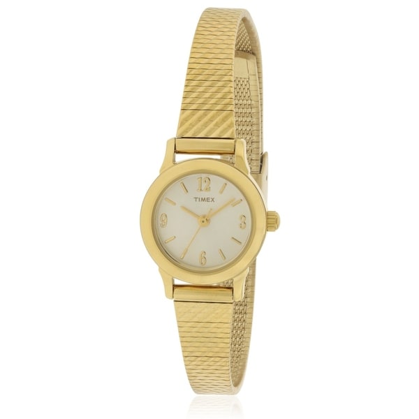timex gold watches for ladies