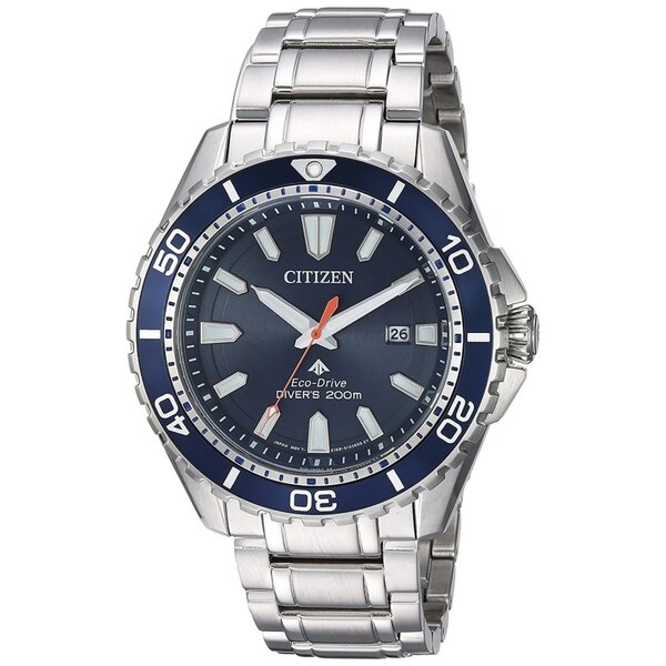 Citizen Eco-Drive Promaster Diver Stainless Steel Mens Watch BN0191-55L ...