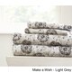 Becky Cameron Premium Ultra Soft Printed 4 Piece Bed Sheet Set - Thumbnail 4