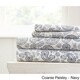 Becky Cameron Premium Ultra Soft Printed 4 Piece Bed Sheet Set - Thumbnail 3