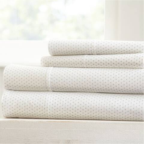 Becky Cameron Ultra-soft Printed 4-pc. Deep Pocket Bedsheet Set