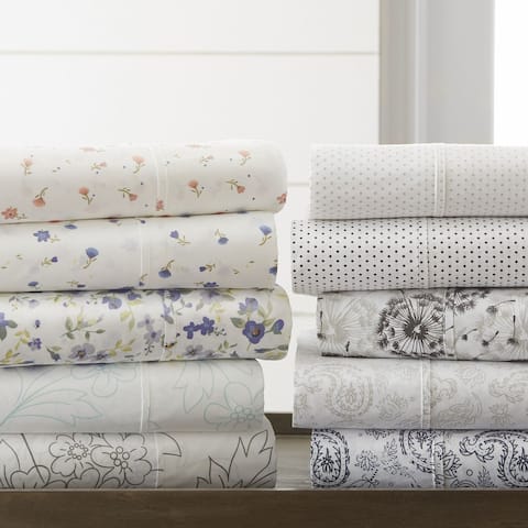 Becky Cameron Ultra-soft Printed 4-pc. Deep Pocket Bedsheet Set