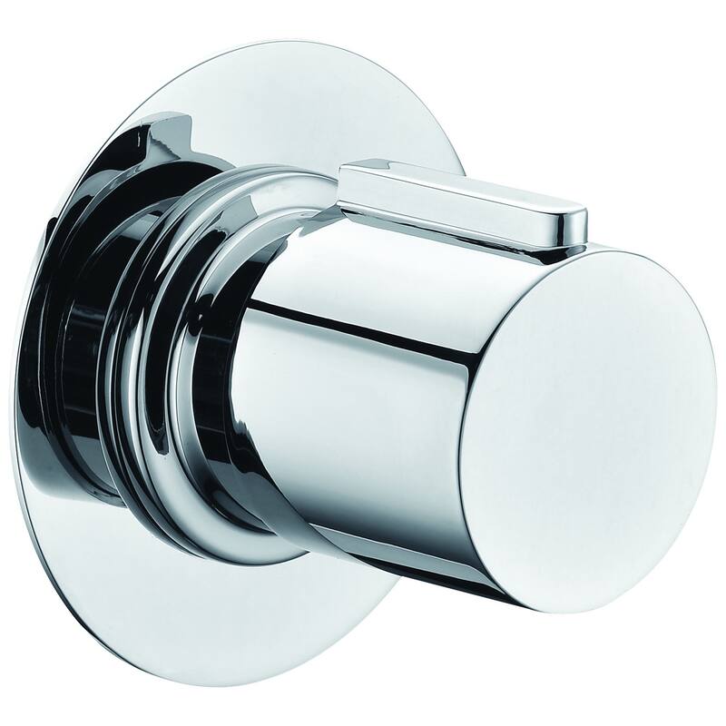 ALFI brand Polished Chrome Modern Round 3 Way Shower Diverter