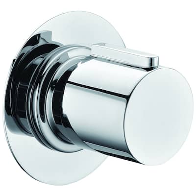 ALFI brand Polished Chrome Modern Round 3 Way Shower Diverter