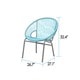 Corvus Sarcelles Woven Wicker Patio Chairs (Set of 2) - Thumbnail 9