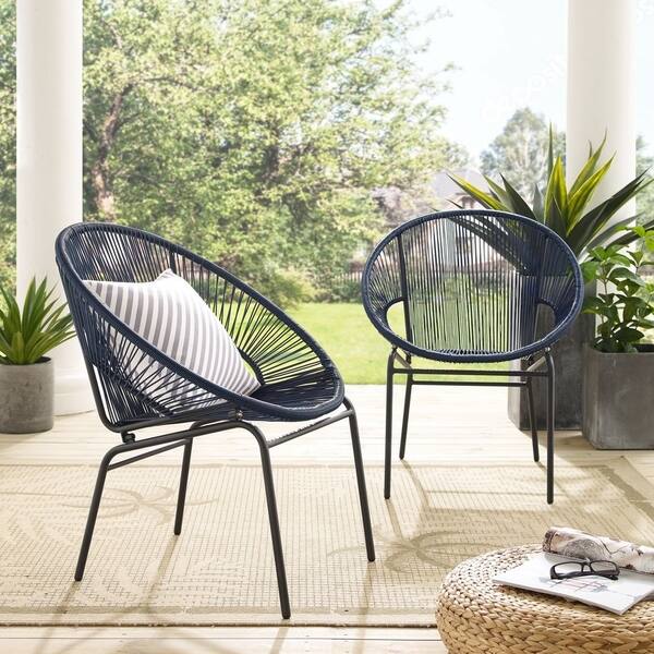 Corvus Sarcelles Woven Wicker Patio Chairs Set Of 2 Corvus Sarcelles Woven Wicker