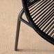 Corvus Sarcelles Woven Wicker Patio Chairs (Set of 2) - Thumbnail 13
