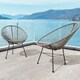 Sarcelles Modern Wicker Patio Chairs by Corvus (Set of 2) - Thumbnail 23