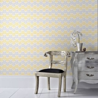 Graham & Brown Oiti Yellow Wallpaper