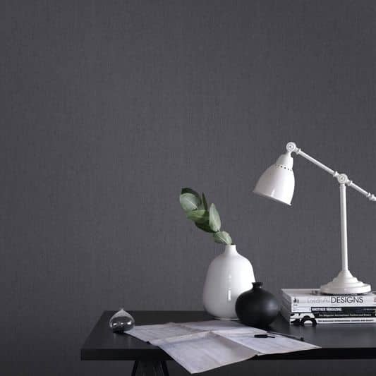 Graham & Brown Calico Charcoal Wallpaper - 20.5 X 396