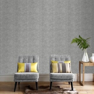 Graham & Brown Crocodile Grey Wallpaper