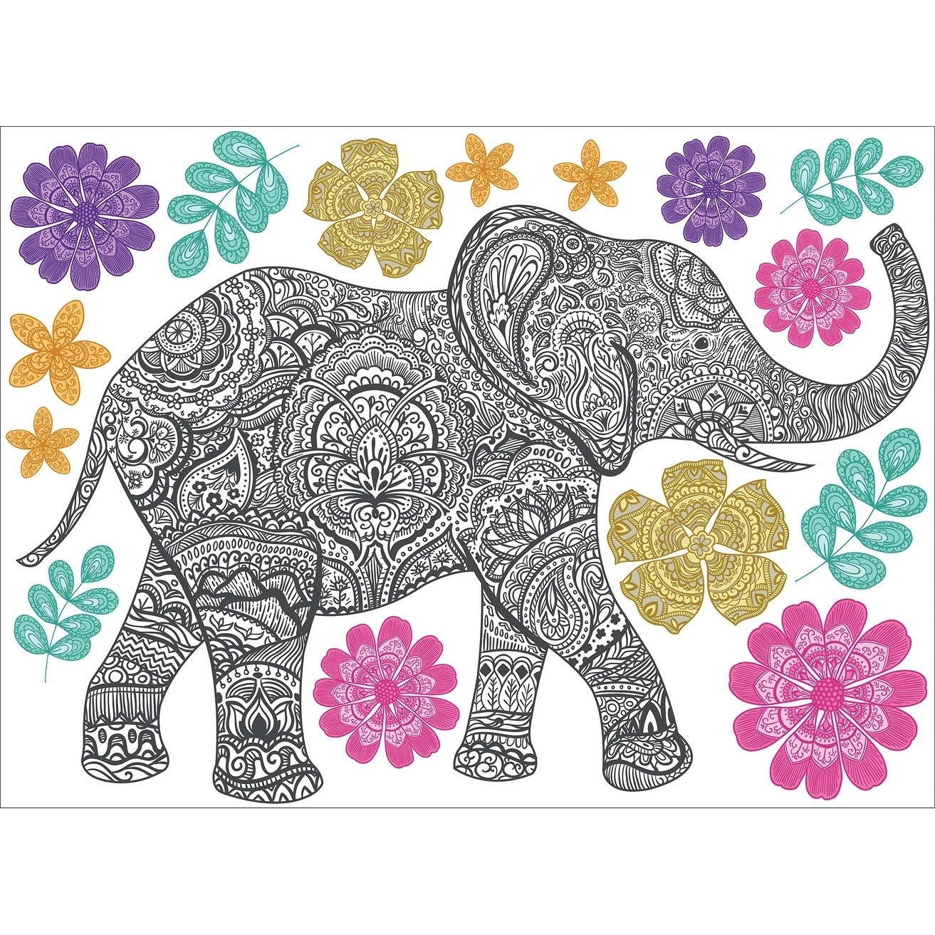 WallPops Mehndi Wall Art Kit