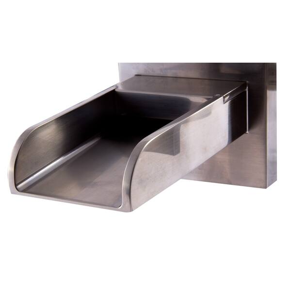 Shop Alfi Brand Ab1796 Bn Brushed Nickel Widespread Wall Mounted