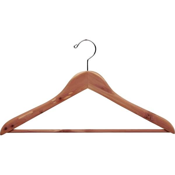 https://ak1.ostkcdn.com/images/products/17806609/Cedar-Wood-Suit-Hanger-with-Bar-Semi-Concave-Unfinished-Hangers-with-Fresh-Cedar-Scent-and-Chrome-Swivel-Hook-bc6cf094-72c4-4527-818d-36e7c13f893a_600.jpg?impolicy=medium