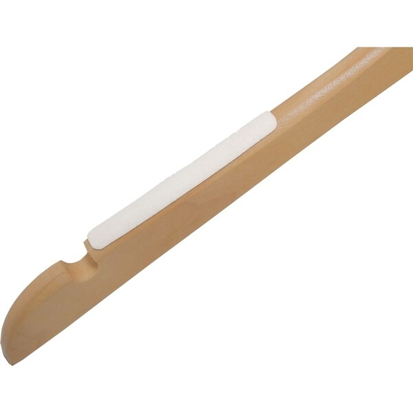 White Flocked Adhesive Non-slip Strips, Box of 200 Foam Strips Work with Any Standard Hanger