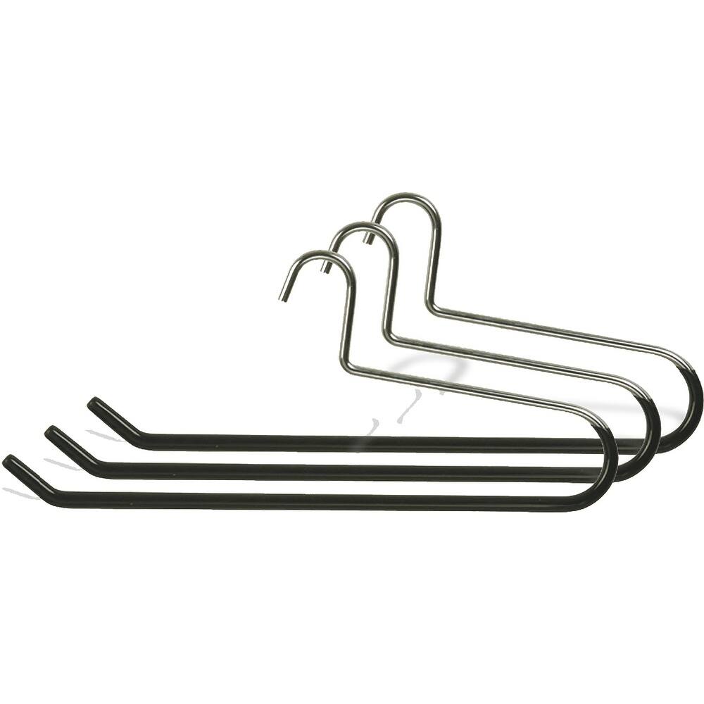 Heavy Duty Metal Quilt Hanger, Heavy Guage Steel Hanger with Black Vinyl NonSlip Coating for