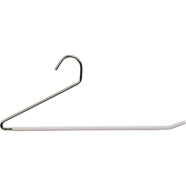 Metal Hangers - Metal Hanger - Non-Slip Hangers - White Vinyl
