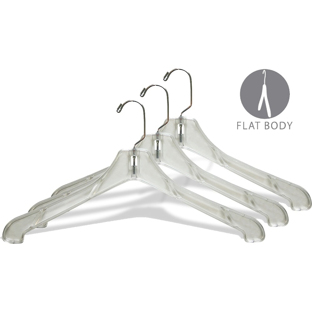 https://ak1.ostkcdn.com/images/products/17806658/Heavy-Duty-Clear-Plastic-Coat-Hanger-Strong-1-2-Inch-Thick-Hangers-with-360-Degree-Chrome-Swivel-Hook-e777752c-21e3-490e-a38c-ad3c246b7aa0.jpg