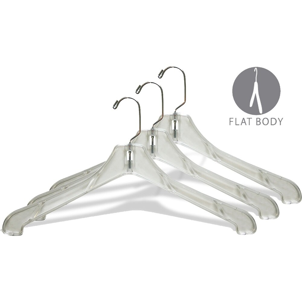 https://ak1.ostkcdn.com/images/products/17806658/Heavy-Duty-Clear-Plastic-Coat-Hanger-Strong-1-2-Inch-Thick-Hangers-with-360-Degree-Chrome-Swivel-Hook-e777752c-21e3-490e-a38c-ad3c246b7aa0_1000.jpg