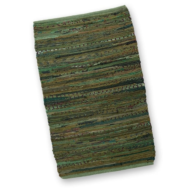 TAG Paanee Teal Stripe Chindi Indoor/Outdoor Rug - 2' x 3' - Bed Bath &  Beyond - 16303923