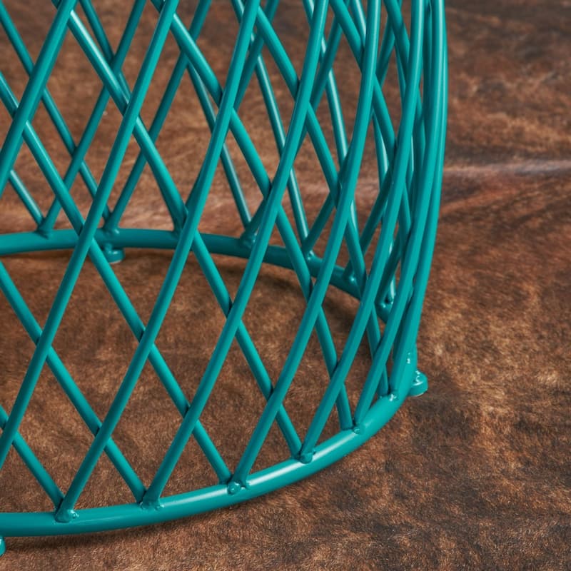 Bryony 19-inch Round Lattice Side Table by Christopher Knight Home